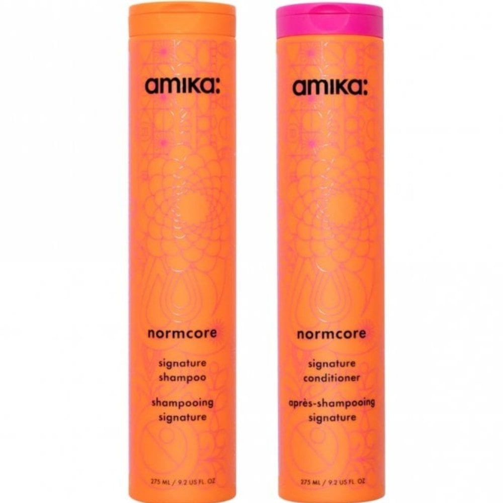 normcore-signature-shampoo-conditioner-twin-2-x-275ml-p37647-118493_image.jpg Amika Normcore Signature Shampoo & Conditioner Twin 2 x 275ml - Image 1