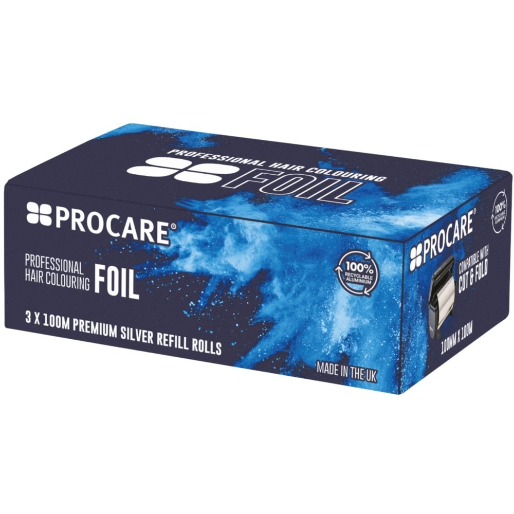 procare-premium-silver-hair-foil-100mm-x-100mtr-case-of-3-p35630-108041_image.jpg Procare Premium Silver Hair Foil 100mm x 100mtr Case of 3 - Image 1