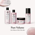 Maria Nila Pure Volume Volumising Shampoo 350ml & Conditioner 300ml Twin - Image 3