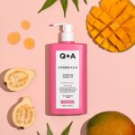 Q+A Vitamin A, C & E Cleansing Shower Oil 250ml - Image 3