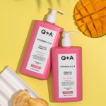 Q+A Vitamin A, C & E Cleansing Shower Oil 250ml - Image 2