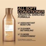 Redken All Soft Moisturising Shampoo & Conditioner Twin 2 x 300ml - Image 3