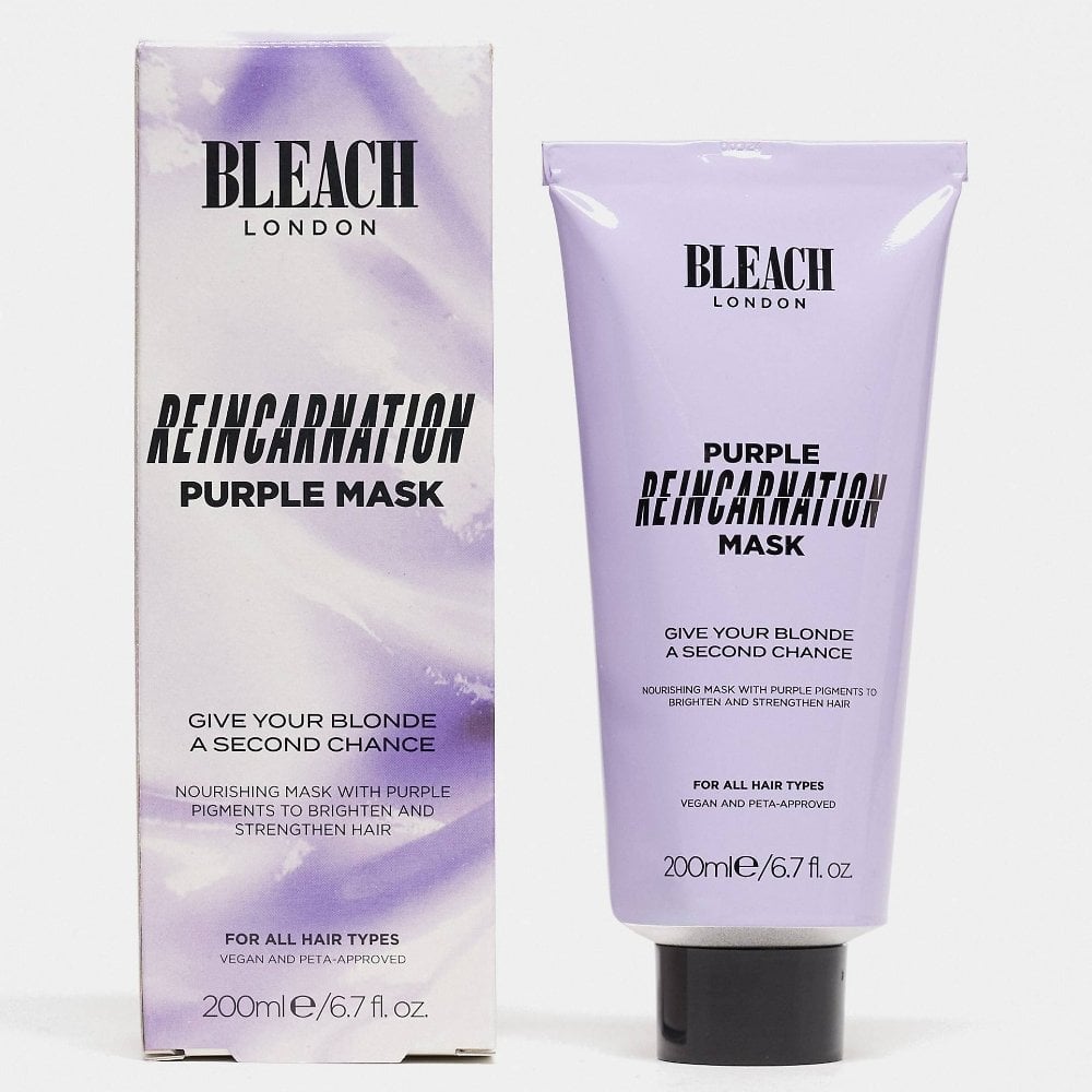 reincarnation-purple-mask-for-all-blonde-hair-types-200ml-p38171-121910_image.jpg Bleach London Reincarnation Purple Mask 200ml - Image 1