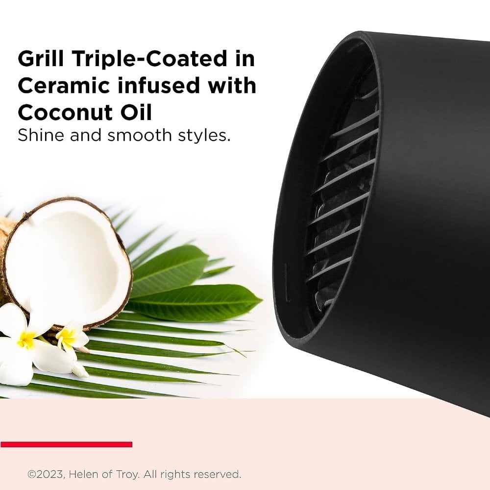 revlon-pro-collection-smoothstay-coconut-oil-infused-hair-dryer-volumiser-with-diffuser-p34422-100327_image.jpg Revlon Pro Collection SmoothStay Coconut Oil Infused Hair Dryer & Volumiser with Diffuser - Image 1
