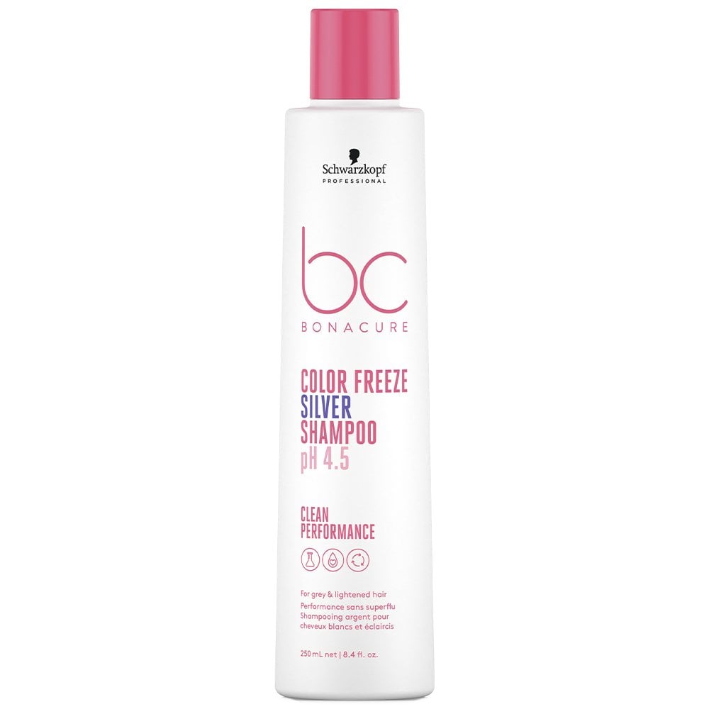 schwarzkopf-professional-bc-bonacure-clean-ph-4-5-colour-freeze-silver-shampoo-250ml-p6941-61127_image.jpg Schwarzkopf Professional BC Bonacure Clean pH 4.5 Colour Freeze Silver Shampoo 250ml - Image 1