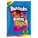 Bazooka Rattlerz Fruity Bag 100g