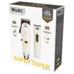 wahl professional cordless super taper hair clipper & super trimmer pack