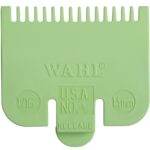 wahl professional no 0.5 grade comb attachment 1.5mm lime green