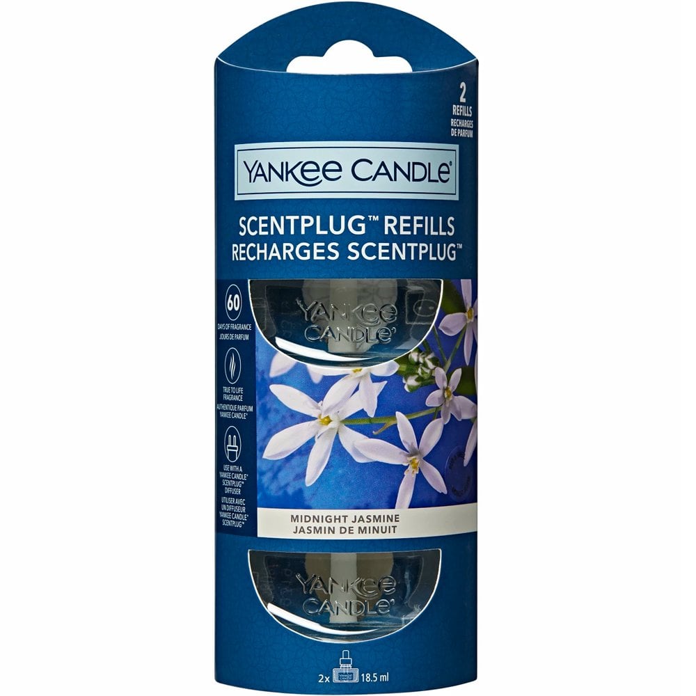 yankee-candle-scent-plug-refills-midnight-jasmine-2-x-18-5ml-p18383-36897_image.jpg Yankee Candle Scent Plug Refills Midnight Jasmine 2 x 18.5ml - Image 1